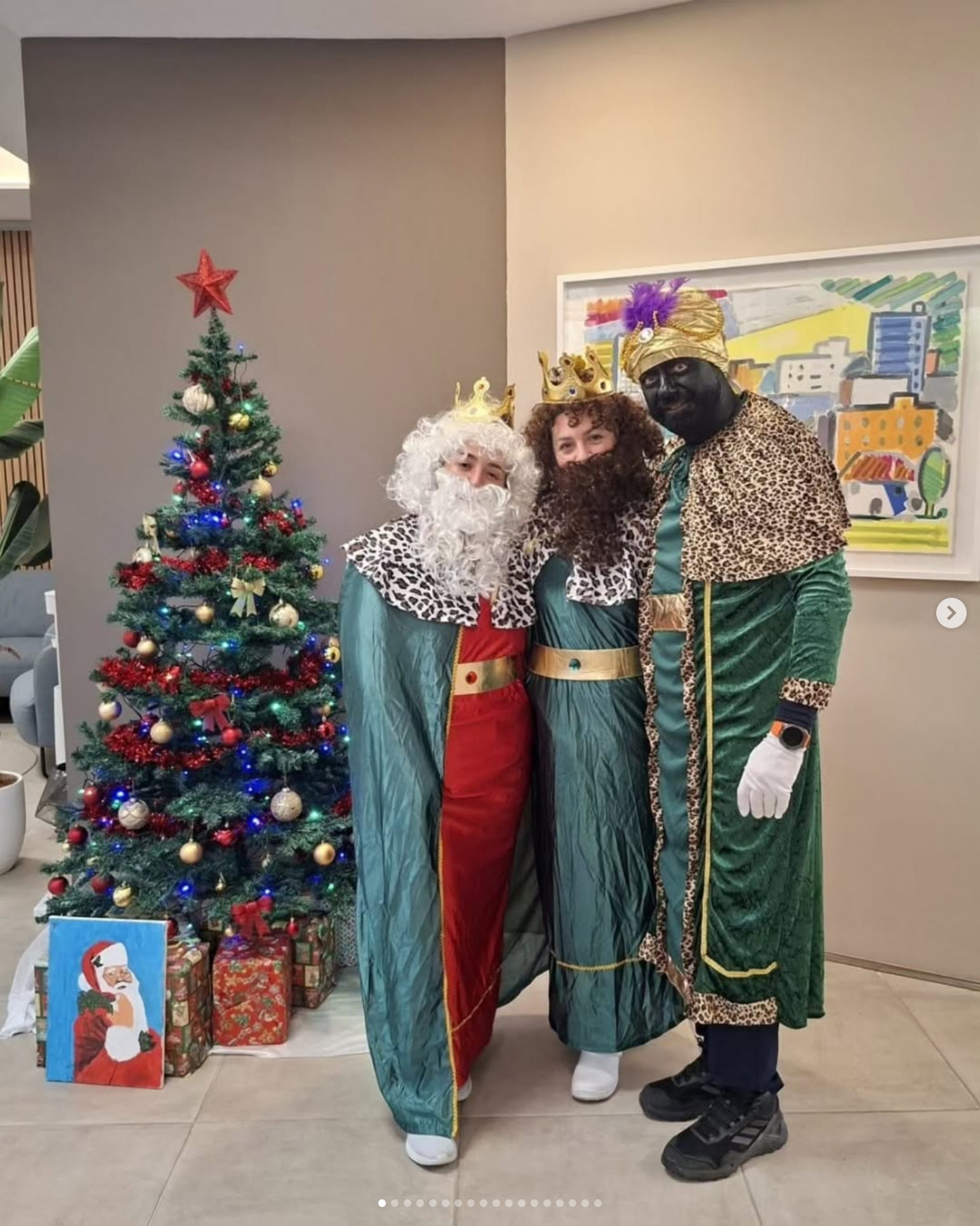 Enero: Visita Reyes Magos